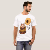 T-shirt Panda rouge sousaphone (Devant entier)