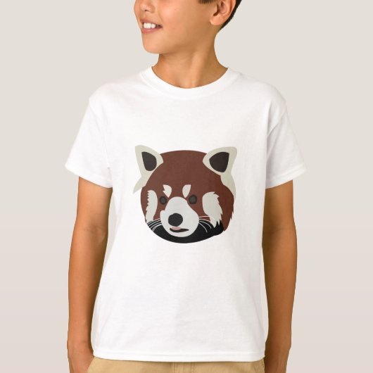 T-shirt Panda roux (Devant)