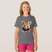 T-shirt Panda roux (Devant entier)