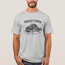 T-Shirt Panda Saccagé
