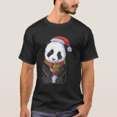 T-shirt Panda Santa Bear (Devant)