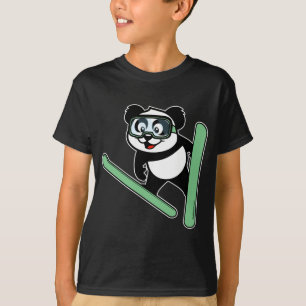 T-shirt Panda saut à ski