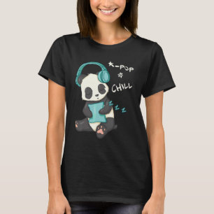 T-shirt Panda Sleepy K Pop Et Chill