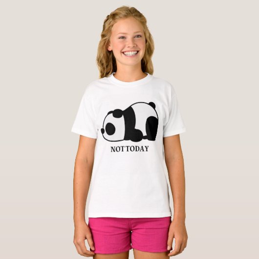 T-shirt Panda sloth (Devant entier)