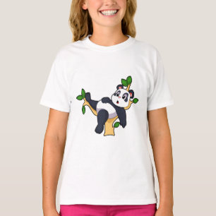 T-shirt Panda sur arbre