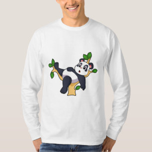 T-shirt Panda sur arbre