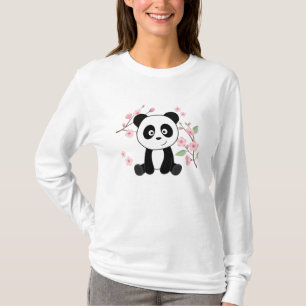 T-shirt Panda Sweet Animaux Pour Enfants Kawaii Pandas