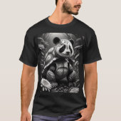 T-shirt Panda Tortoise Mythique Créature (Devant)