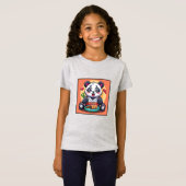T-Shirt Panda très mignonne (Devant entier)