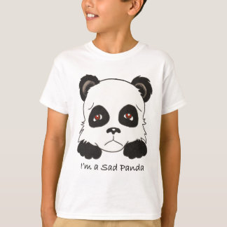 T-shirt Panda triste