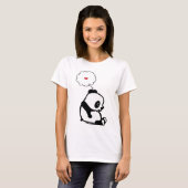 T-shirt Panda triste (Devant entier)