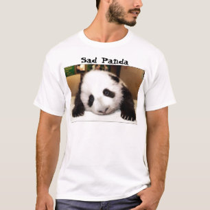 T-shirt Panda triste