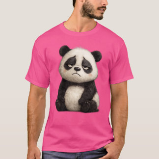 T-shirt Panda Triste Mignon – Design Animalier Ado