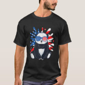 T-shirt Panda Wildlife Animal Zookeeper Panda Bear Usa (Devant)