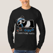 T-shirt Panda Workout Gym My Everything (Devant)