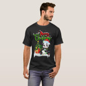 T-shirt Panda   Xmas Decorations Santa Panda Christmas (Devant entier)