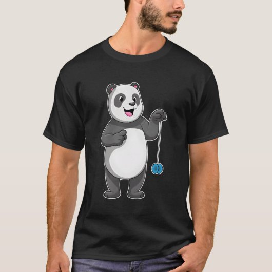 T-shirt Panda Yo-Yo (Devant)