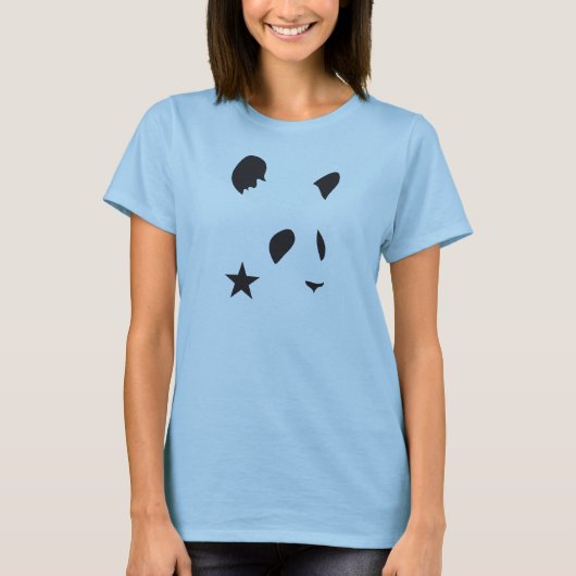 T-shirt pandablack (Devant)