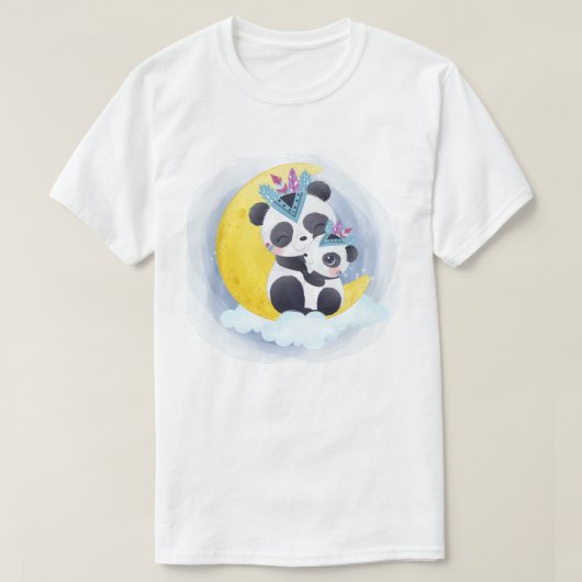 T-shirt Pandas (Design devant)