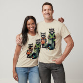 T-shirt Pandas d'ordures : Dynamic Duo (Unisexe)