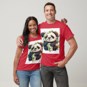 T-shirt Panda's Favorite Snack (Unisexe)