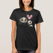 T-shirt Pandas I Love Maman (Devant)