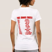 T-shirt Pandas morts (Dos)