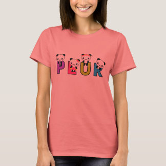T-shirt Pandas PLUR