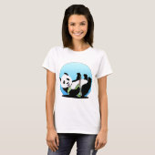 T-shirt Pandas Rock (Devant entier)