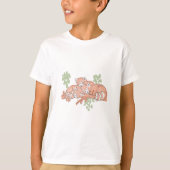 T-SHIRT PANDAS ROUGES DORMIR (Devant)