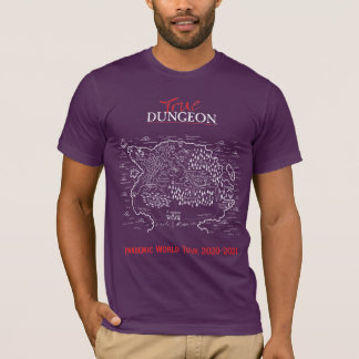 T-shirt Pandemic World Tour de Donjon True (violet