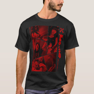T-SHIRT PANEL BAND-MAID (ROUGE)