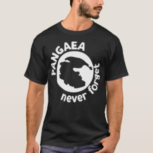 T-shirt Pangaea Never Forget for Science Lovers