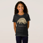 T-Shirt Pangolin Animaux en danger Activisme Art (Devant entier)