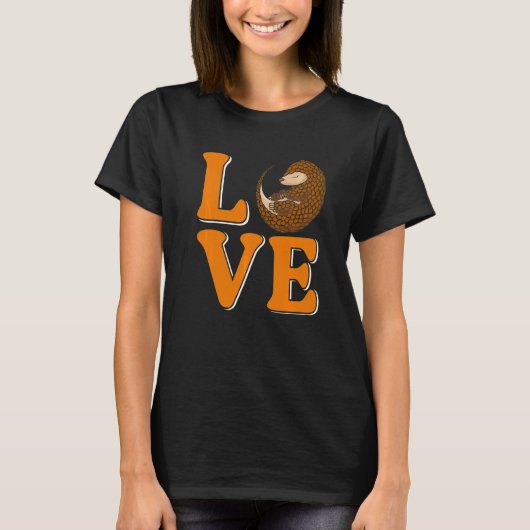 T-shirt Pangolin d'amour (Devant)