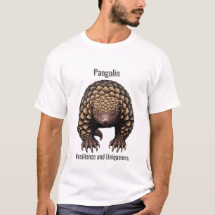 T-shirt pangolin - Résilience et Unicité