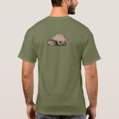 T-shirt Pangolins mignons - Sauvez La Pangoline (Dos)