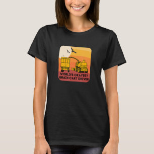 T-shirt Panier à céréales le plus Okayest au monde Chauffe