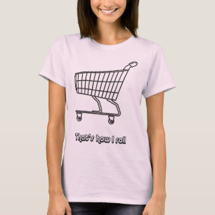 T-shirt Panier C'est comme ça que je roule