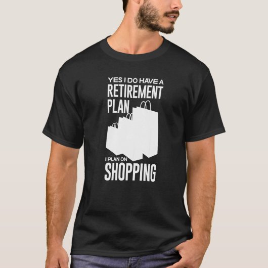 T-shirt Panier Citations Shopper Blagues (Devant)