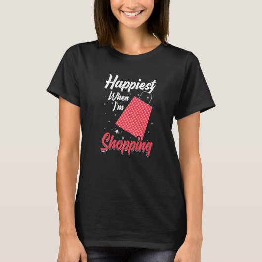T-shirt Panier Citations Shopper Blagues 8 (Devant)