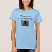 T-shirt Panier d'amis animaux (Devant)