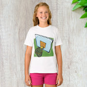 T-shirt Panier De Basketball Sports Backboard Et Net