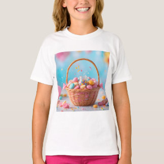 T-shirt Panier de bonbons magique