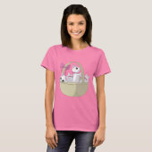 T-shirt Panier de chatons (Devant entier)