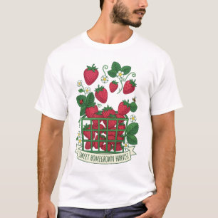 T-shirt Panier de fraises sucrées aux fruits rouges
