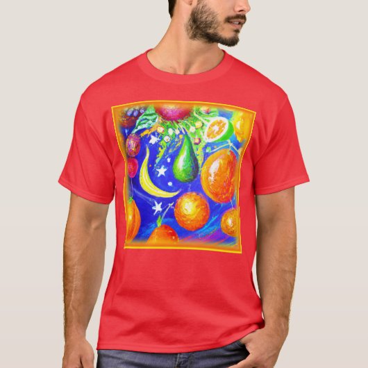 T-shirt Panier de fruits Starlit. Commandez dès maintenant (Devant)