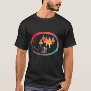 T-shirt Panier de golf Frisbee GolferDisc