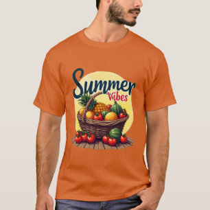 T-shirt "Panier Vibes d'été"