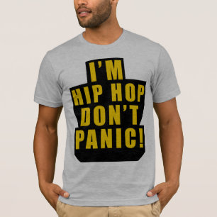 T-SHIRT PANIQUE DE HIP HOP